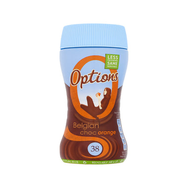 Options Belgian Choc Orange - 220g Jar